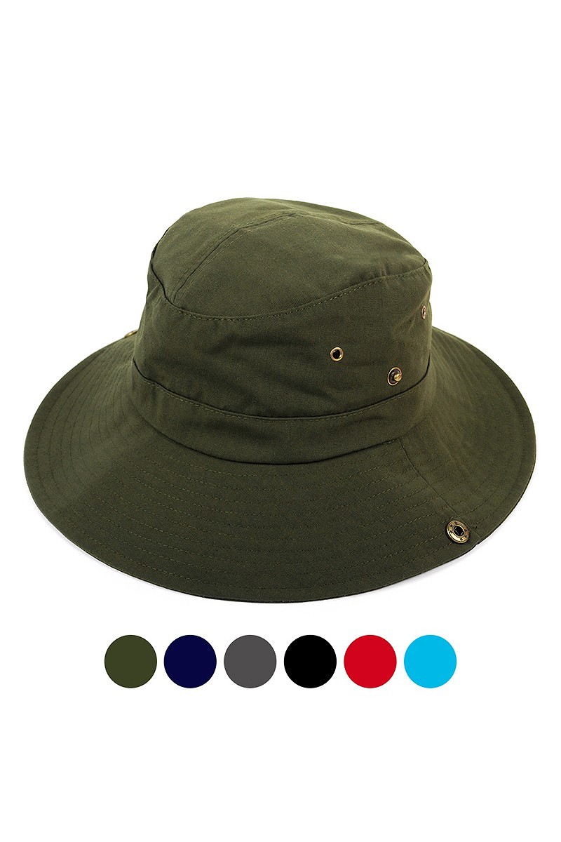 SOLID BUCKET HATS